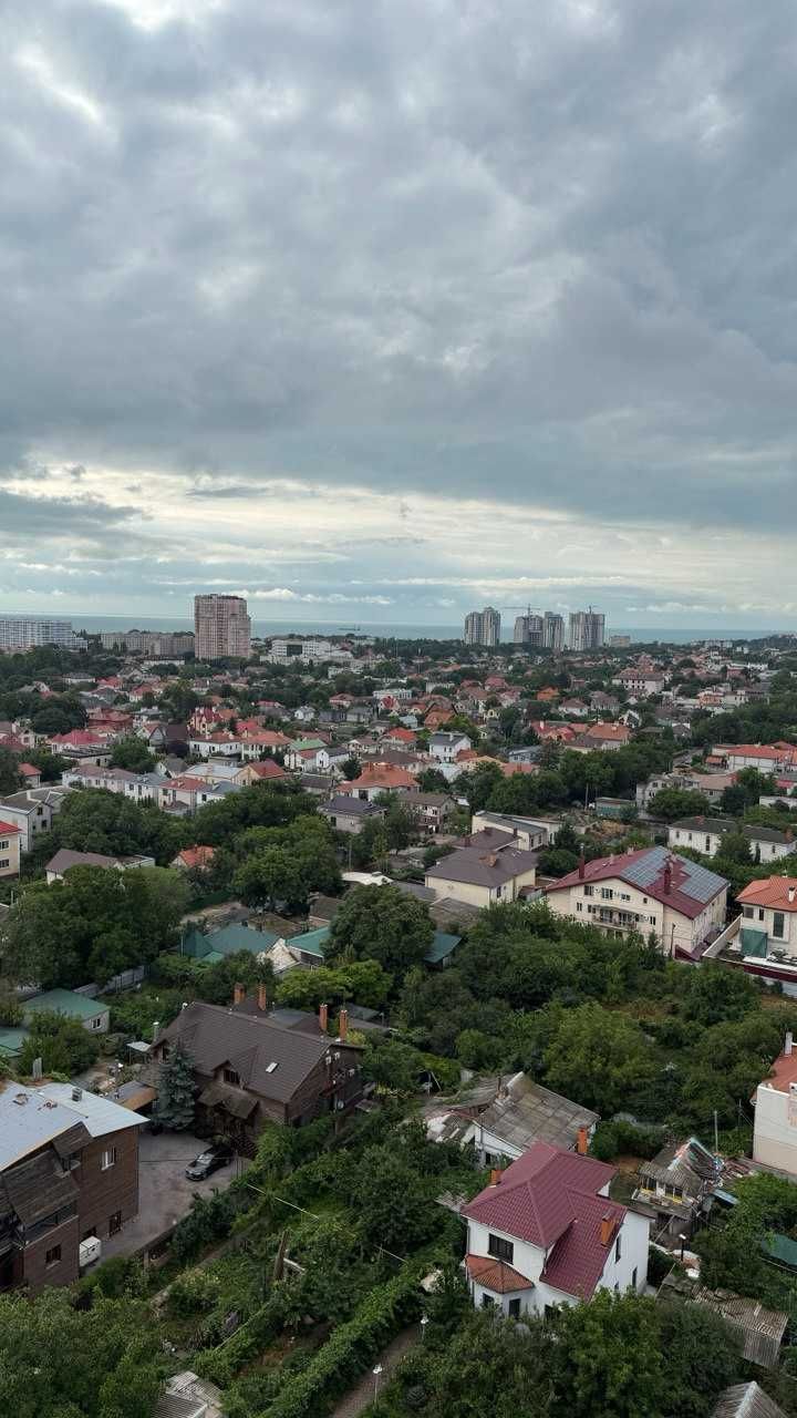 Видовая квартира в новом доме с хорошим ремонтом в ЖК Горизонт/Таирова