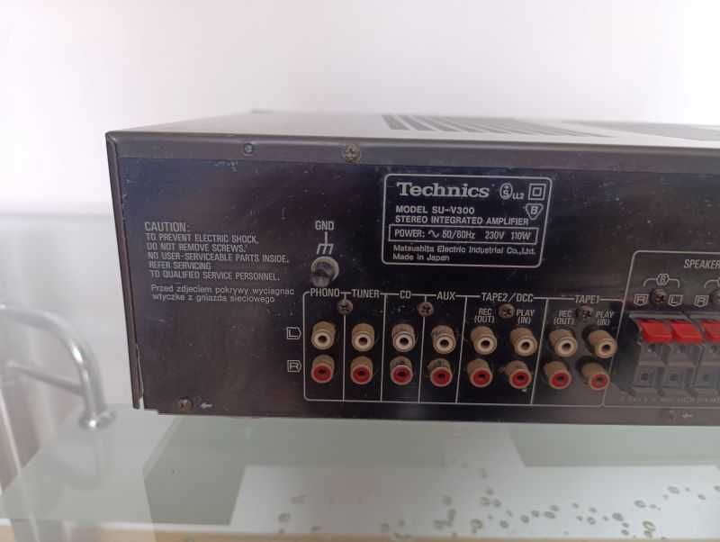 Wzmacniacz Technics SU-V300, uszkodzony