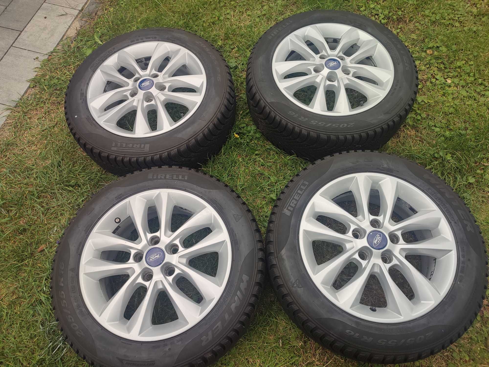 Koła zimowe Ford 16, opony Pirelli 2023r, Mondeo, Focus, C-Max, S-Max