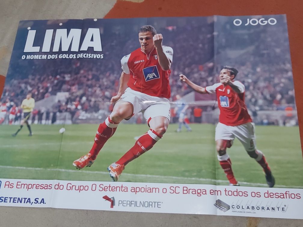 Poster FC Braga finalista liga Europa