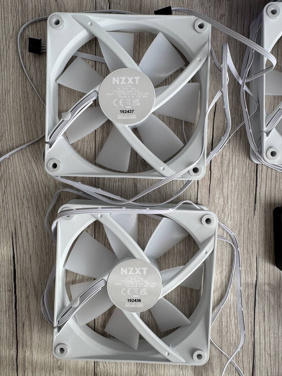 Вентилятор NZXT F Series Airflow RGB 140мм, білий (RF-R14DF-W1)