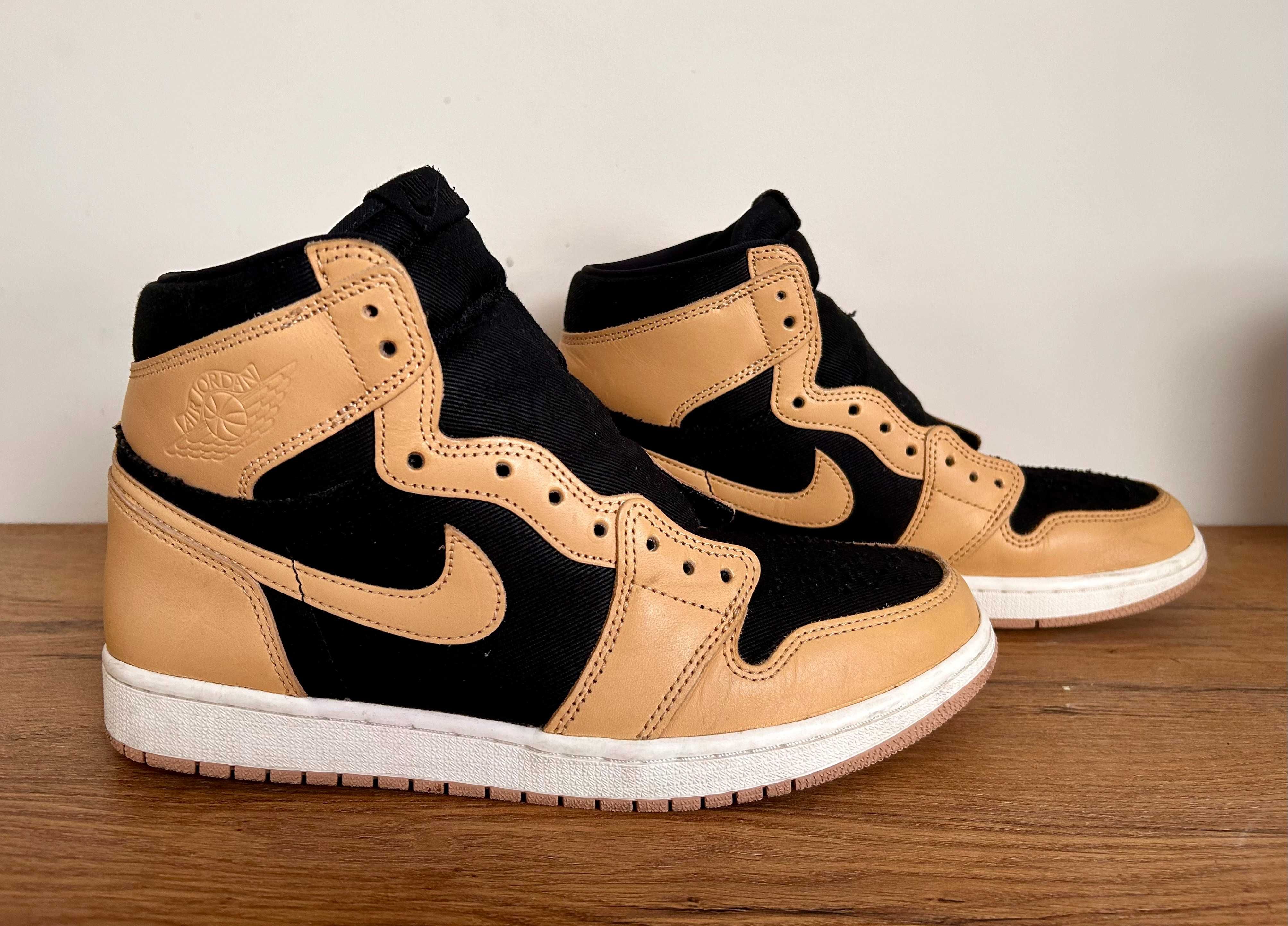 Buty Air Jordan 1 Retro High OG Vachetta Tan r 44 orginalne pudełko