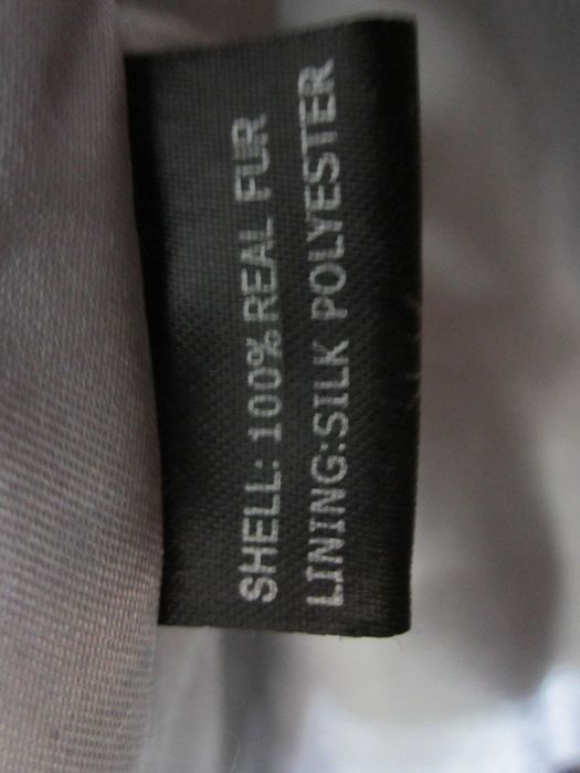 rezerwacja Hit długa kamizelka cieplutka z futrem naturalnym lisa