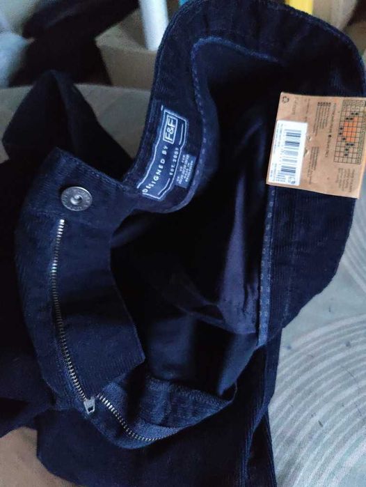 Джинсы вельвет Florence&Fred United Kingdom w38 stretch navy.