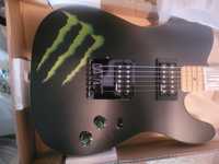 Gitara elektryczna Schecter PT electric gitara black Monster