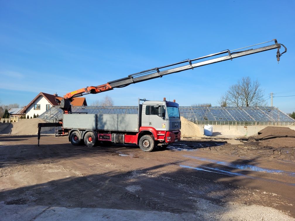 Man TGA 33.460 6x4 HDS Palfinger Hiab HMF Fassi