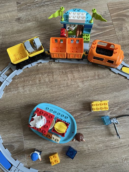Lego duplo 10875 pociąg towarowy Warszawa