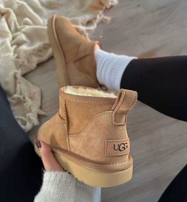 UGG Classic Ultra Mini Cienkie dno Boot Chestnut37