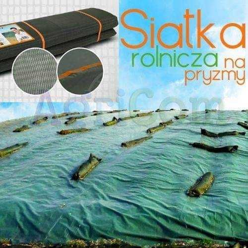 Siatka ochronna na pryzmy, kiszonkę 10 lat gwarancji ZILL niemiecka