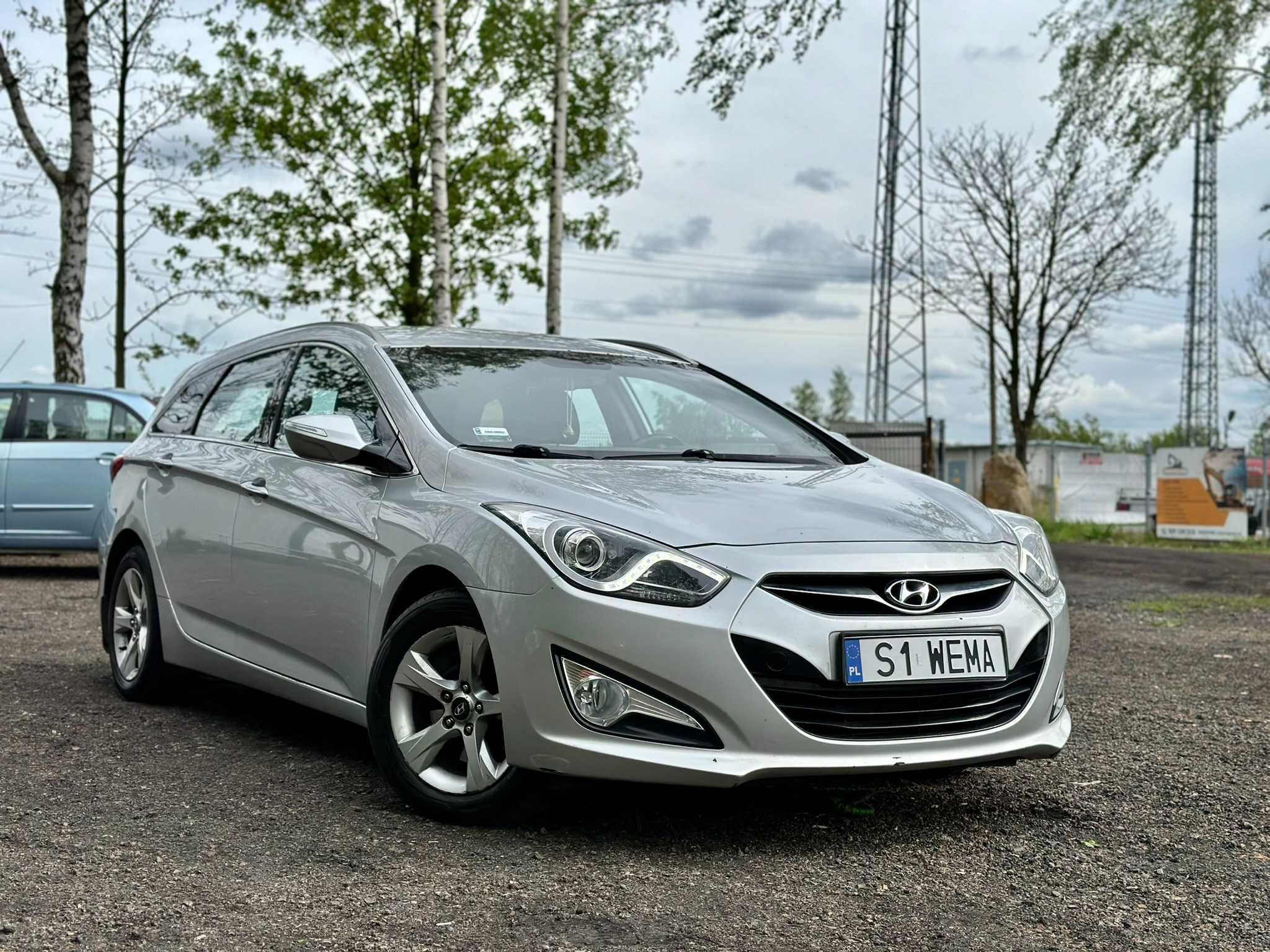 Hyundai I40 1.6CRDI 2013r. SalonPL 1 Właściciel LED KLIKATYZACJA ELEKR