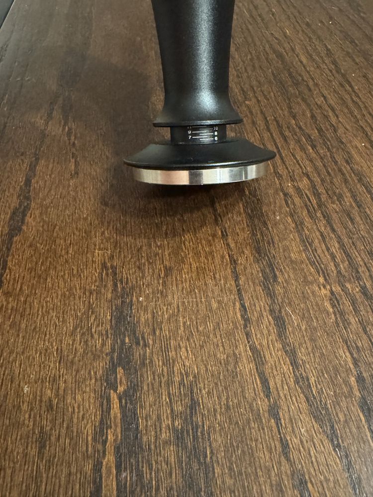 Tamper de base plana cafe 2.1 pol
