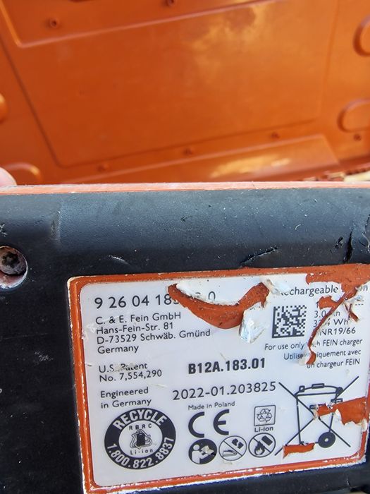 Zestaw fein AMM300Plus fein ABSU12 wkrętarka I wielofunkcyjne