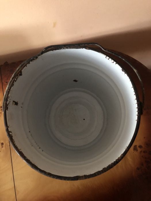 Поливане відро емальоване ведро часів ссср радянського періоду