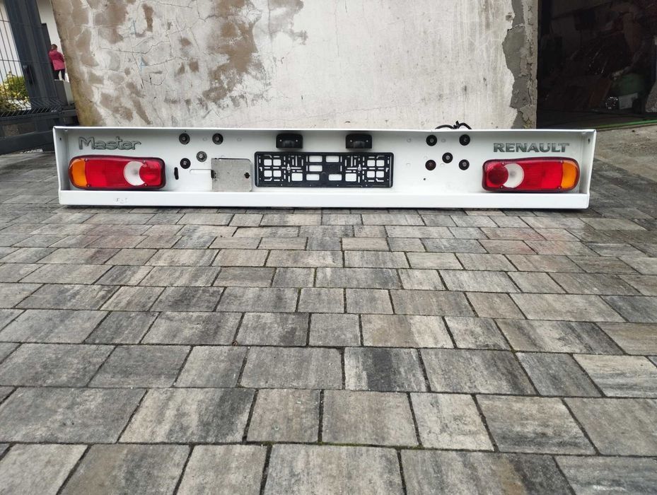 Master Movano Nv400 belka tył tylna rama zderzak tył przedłużka 80 cm