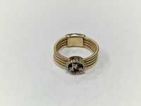 Złoty pierścionek damski/ 585/ 6.46 gram/ R16/ 23x DIA/ wycena