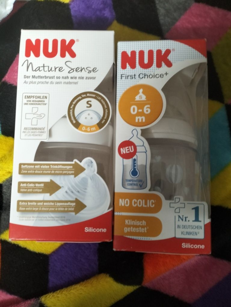 Дитячі пляшечки фірми Nuk