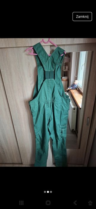 Spodnie robocze ogrodniczki