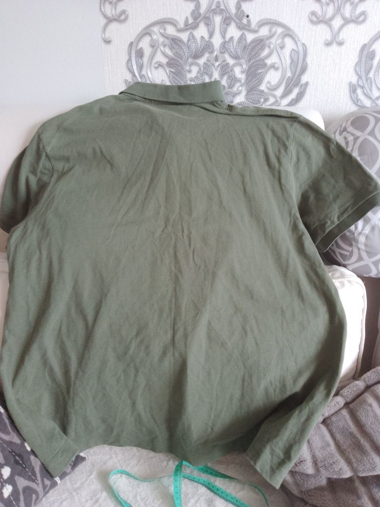 Koszulka męska polo Lacoste 3 XL cotton