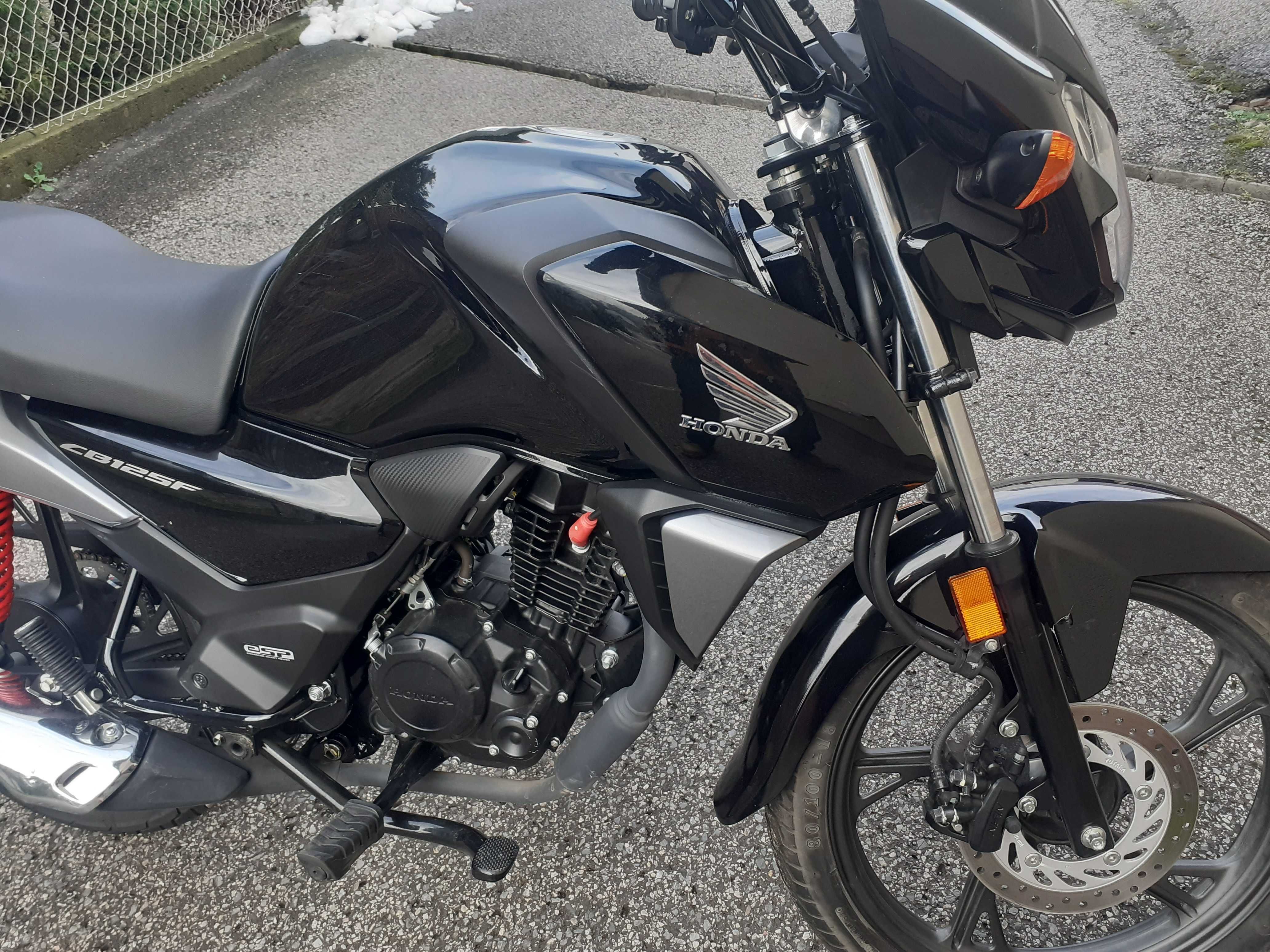 CB125 cbf125M z 07/2022 roku przebieg 4295 km. cena okazyjna 9000 zł