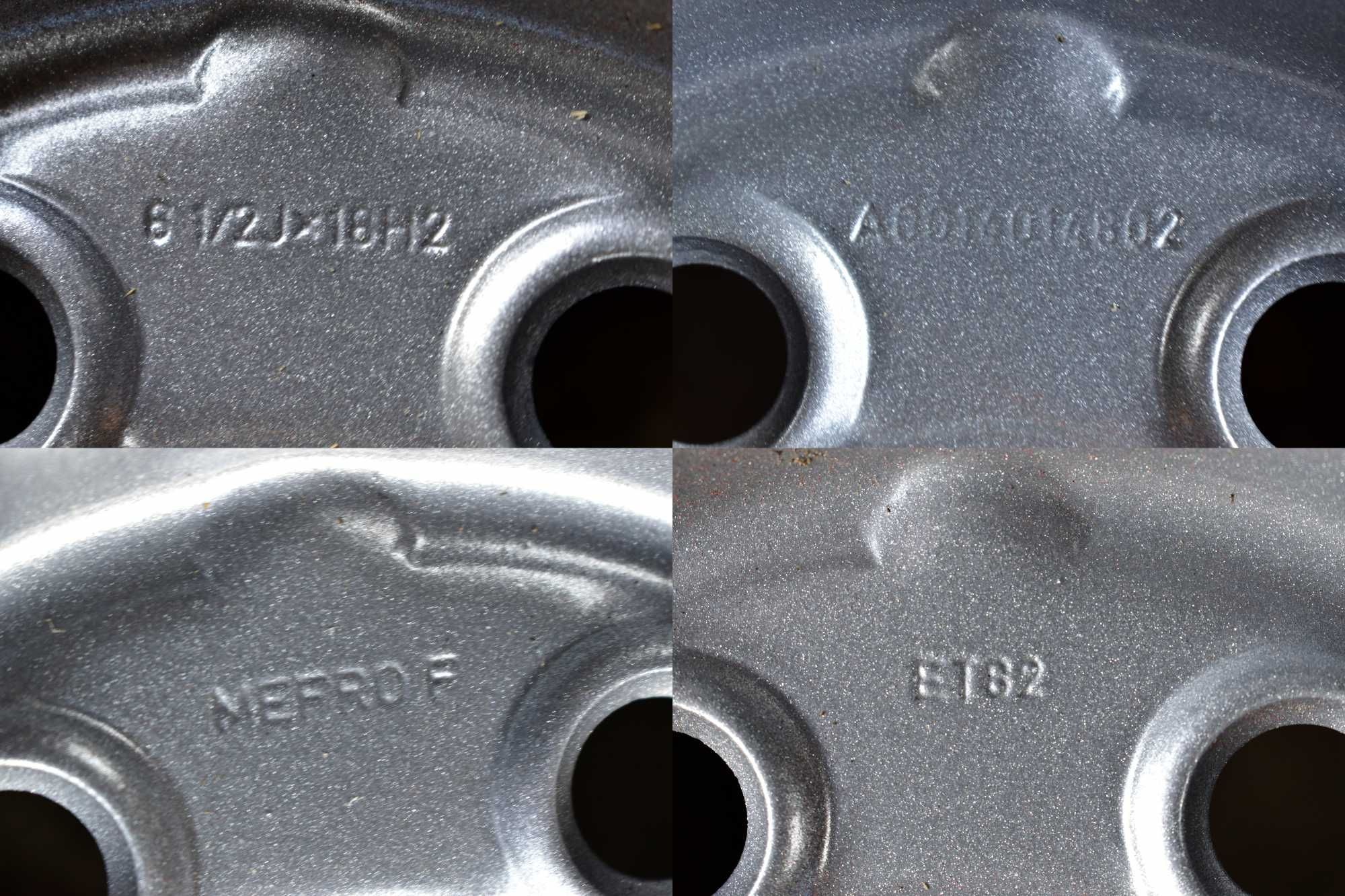 Felgi felga metalowe MERCEDES SPRINTER 6.5x18h2 ET82 6x130
