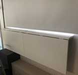 2x Mesa de parede IKEA branca NORBERG