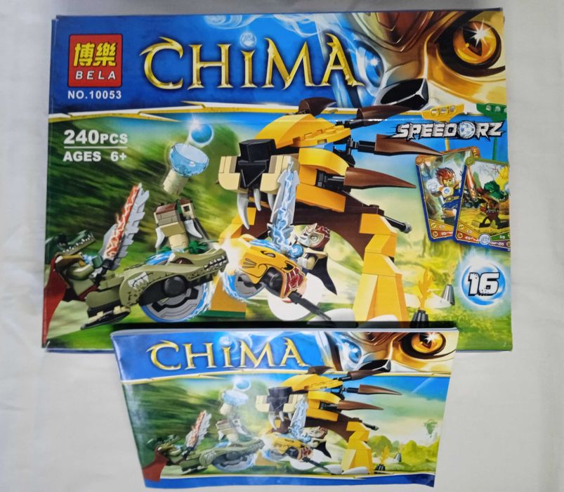 CHIMA "Финальный поединок" Конструктор Чима, совместим с Lego