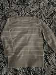 sweter z rękawami 3/4 w paski