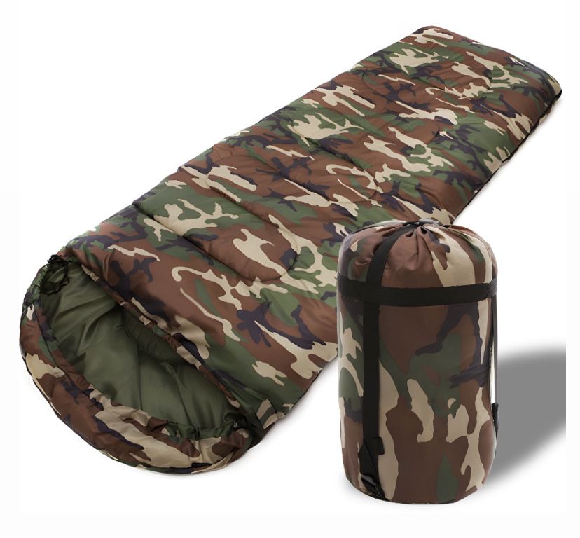Śpiwór turystyczny wojskowy 210x75 cm pod namiot ciepły