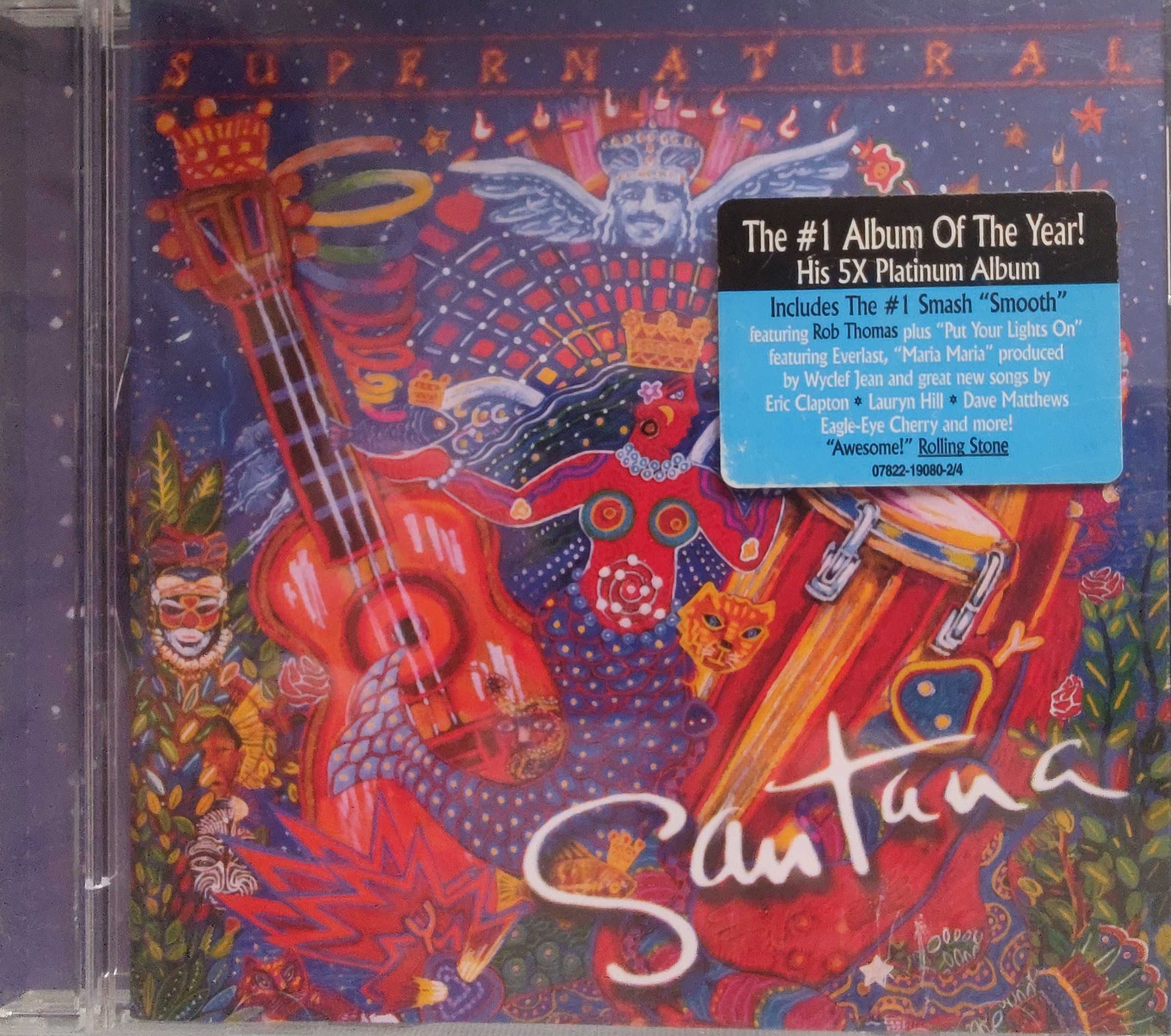 Carlos Santana - "SUPERNATURAL" płyta CD, Latino