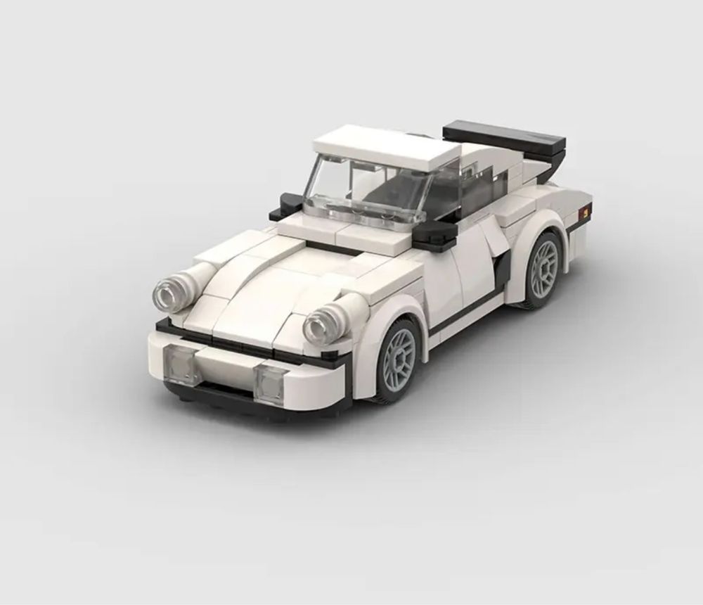 Auto autko sakochód model z klocków na wzór LEGO Porsche 911