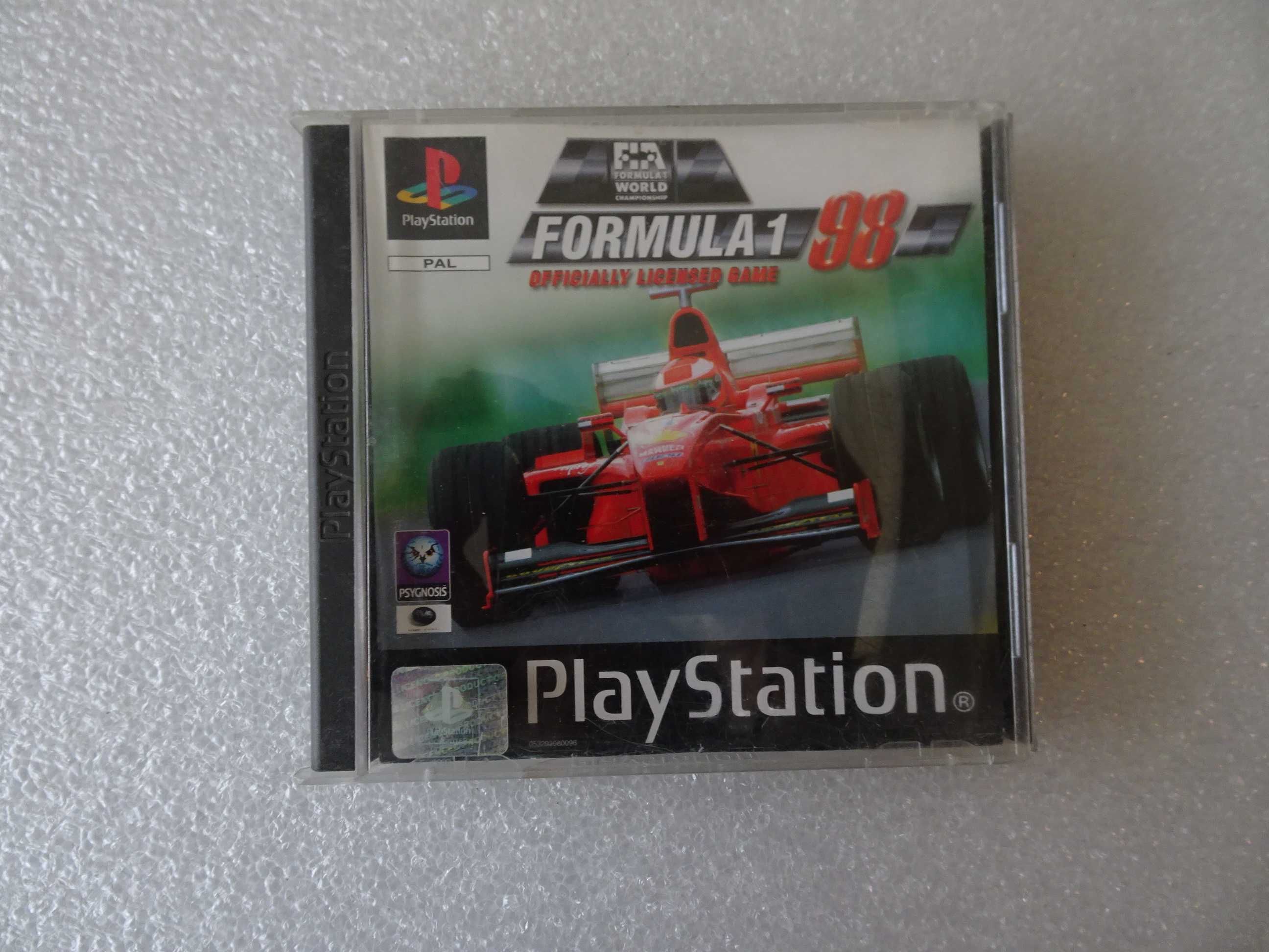 Jogo Playstation 1 - PS1 Fórmula 1 98 - Officially Licensed Game