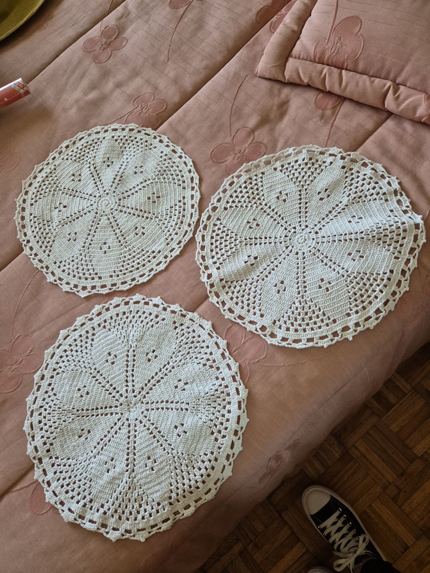Conjuntos de panos em crochet