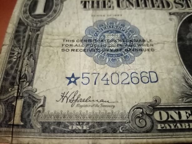 Зірковий долар 1923р