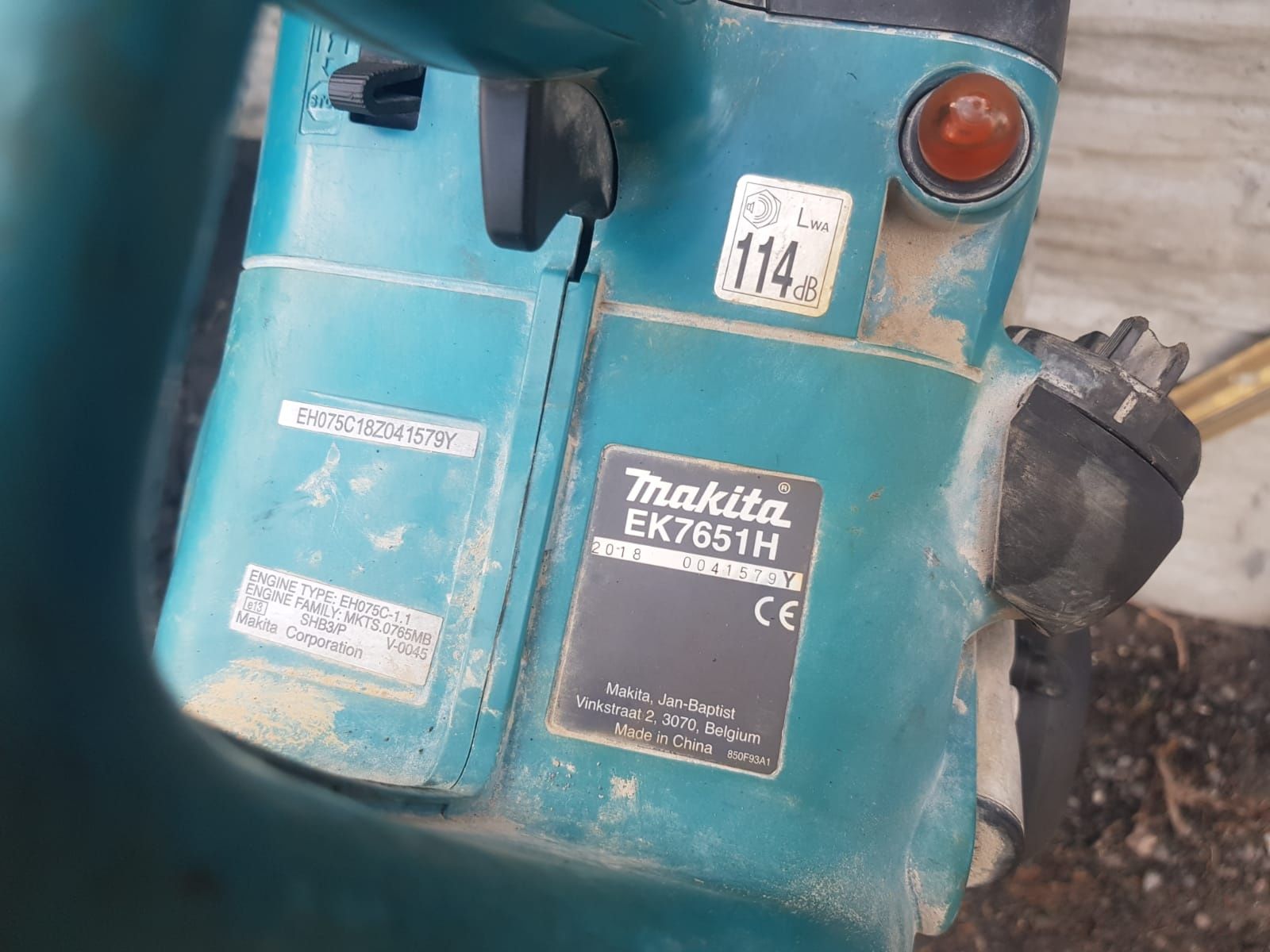 Piła do betonu makita ek7651H