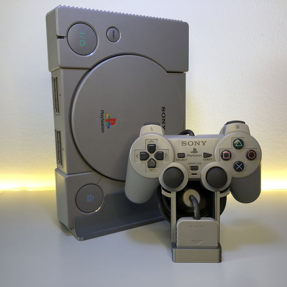 Suportes para PS1 - Impressão 3D