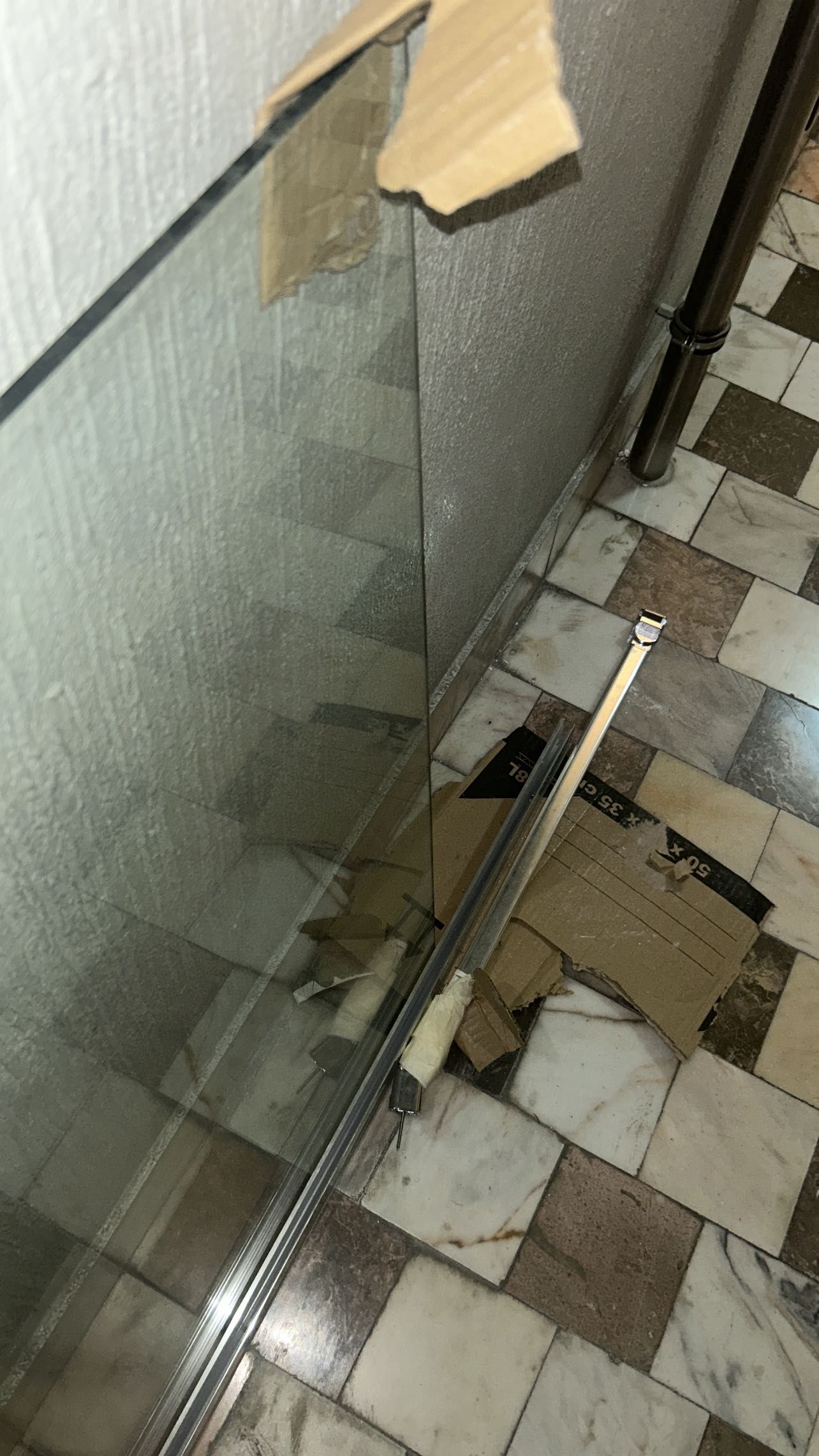 Painel de duche REMIX TRANSPARENTE 100X200