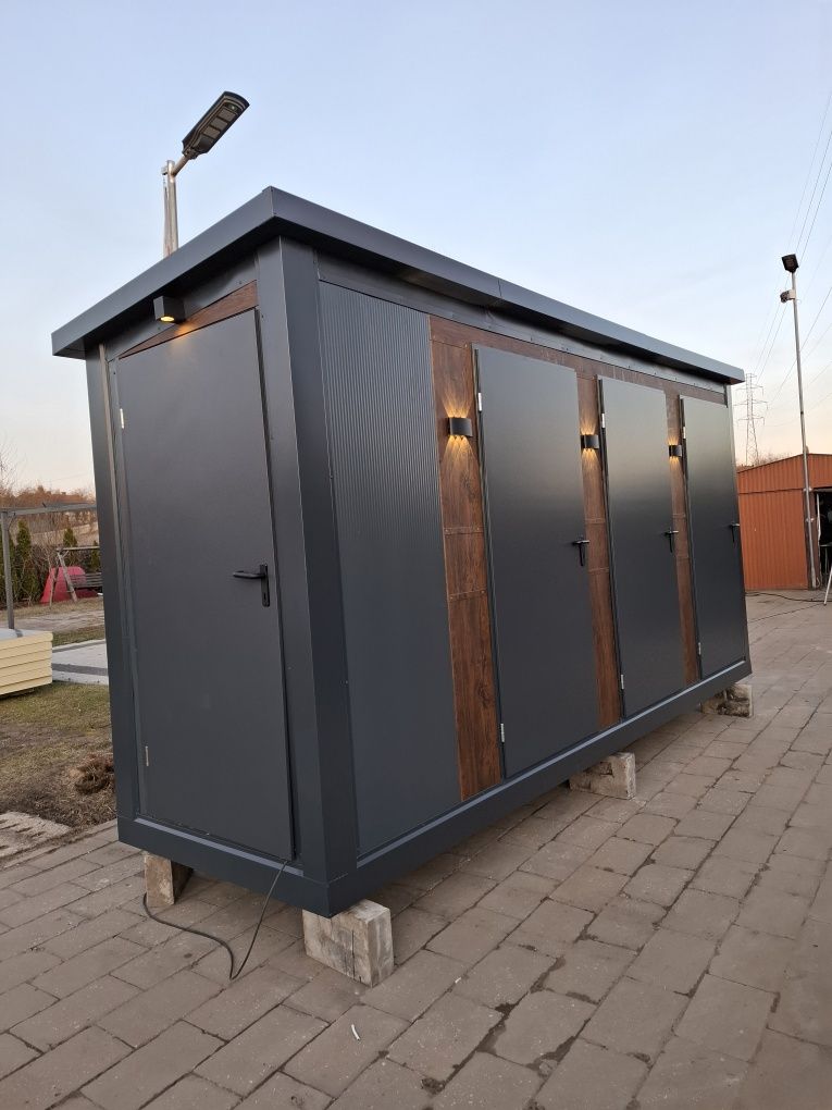Kontener Pawilon Sanitarny Łazienka WC