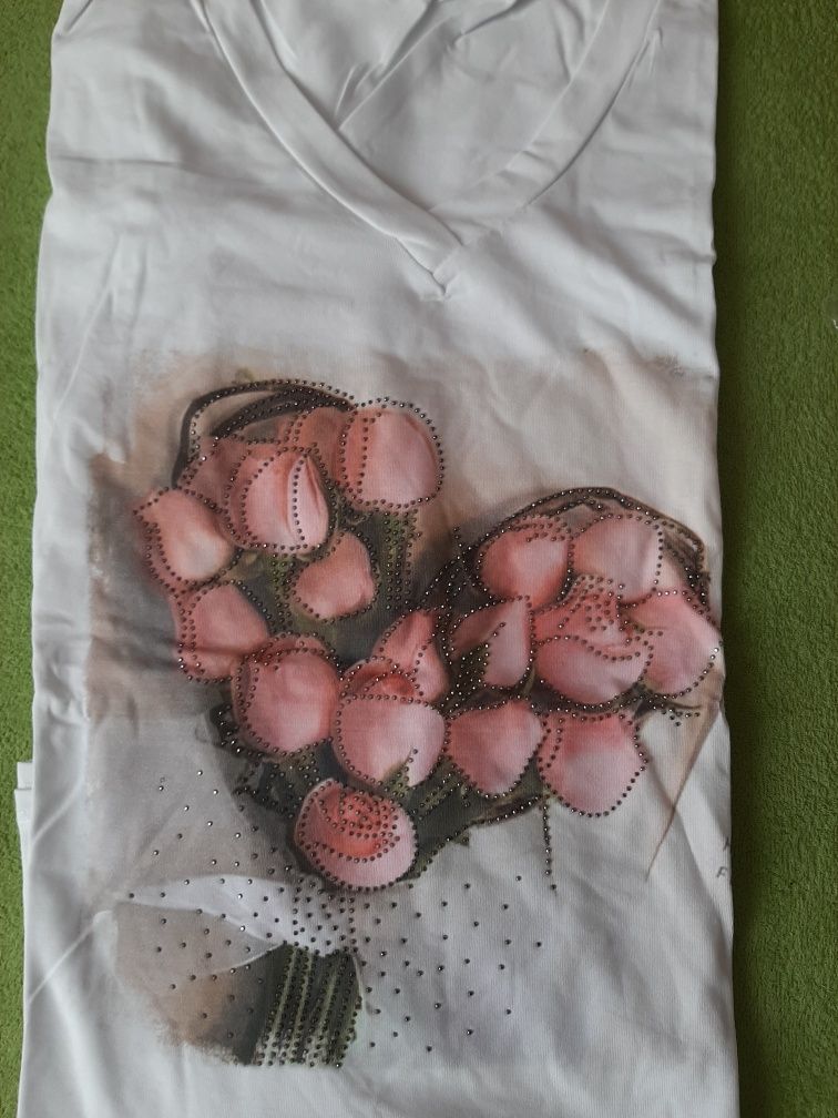 T shirt włoski  damski