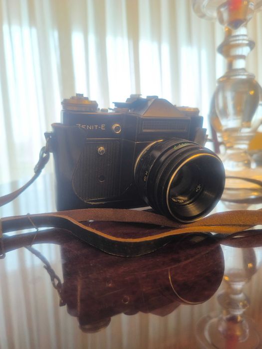 Câmera vintage Zenit-E