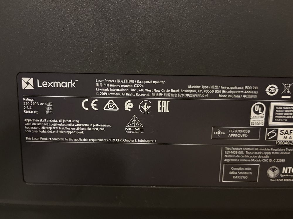 Drukarka Lexmark C3224dw-Kompaktowa