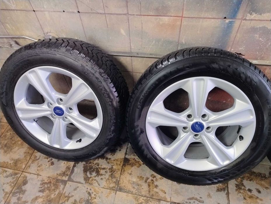 Alufelgi z oponami zimowymi 17 5x108 Ford Kuga,S-Max, mondeo