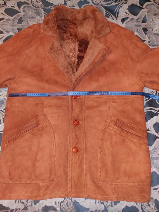 Kożuch męski włoskiej firmy rozmiar 50