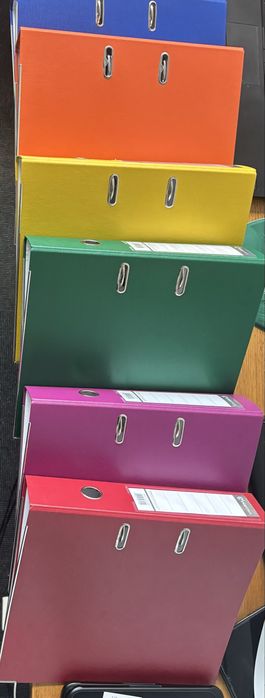 Segregatory biurowe do dokumentów/ różne kolory