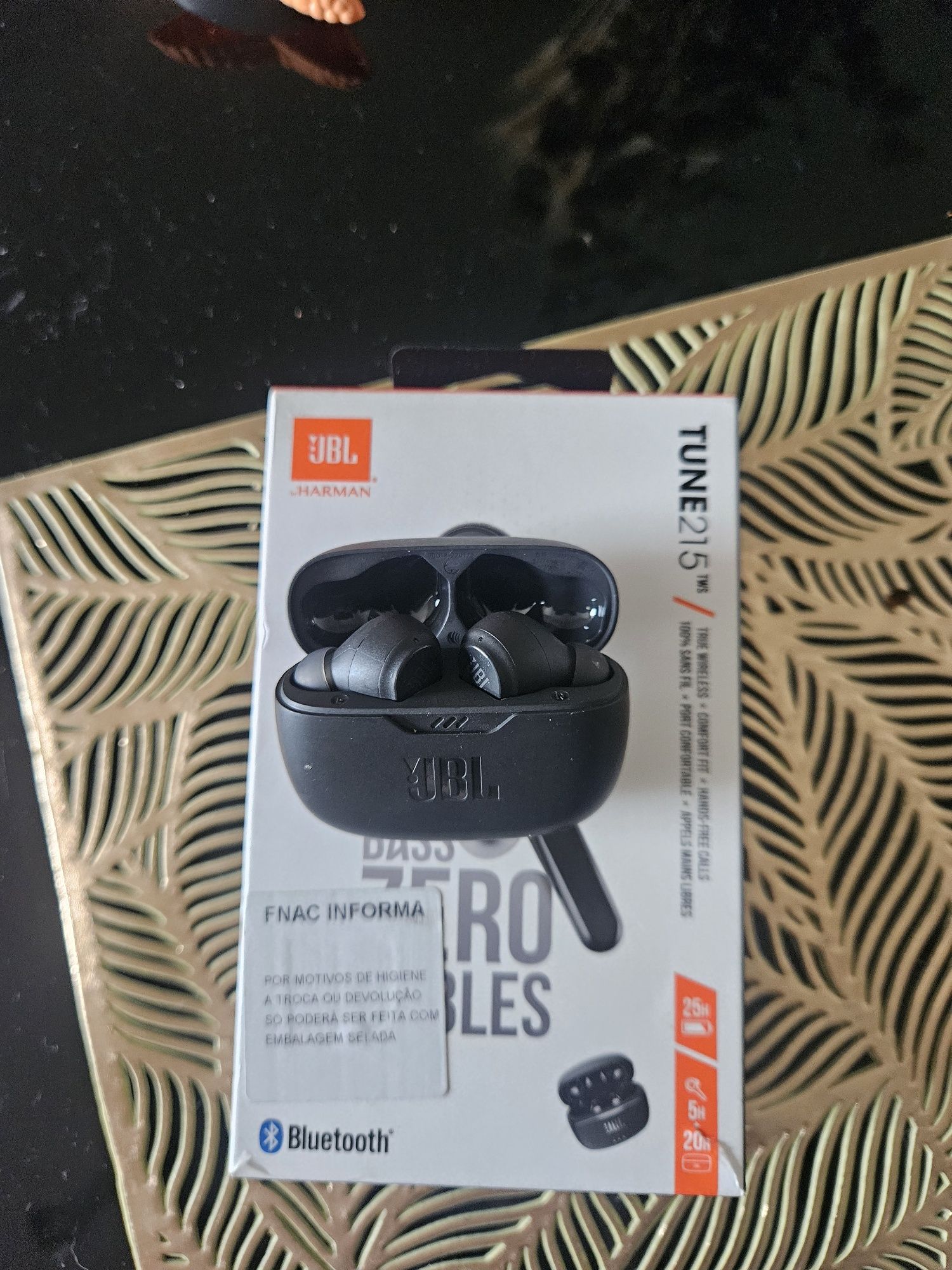 Auriculares Bluetooth True Wireless JBL Wave 200 - Preto