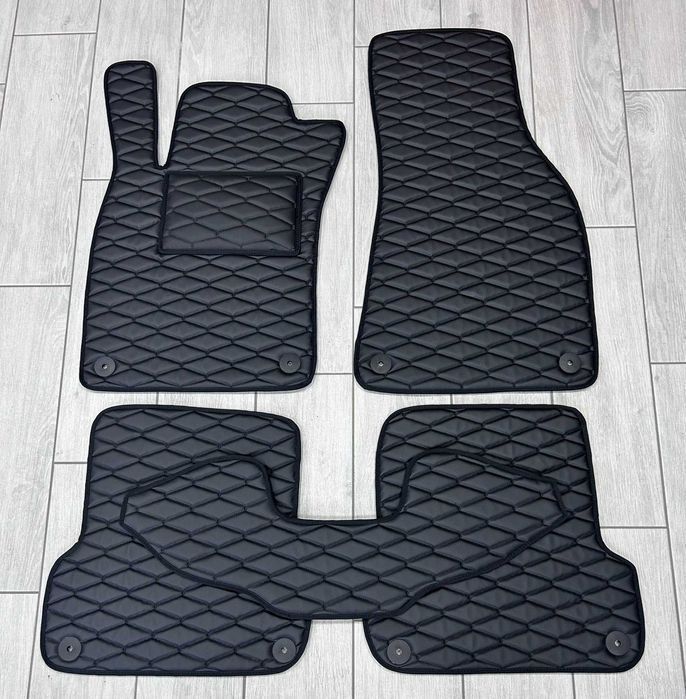 Коврики в салон Екошкіра Ауді Audi A4 B8, B9/A6 C6,С7/Q5/Q7/E-tron