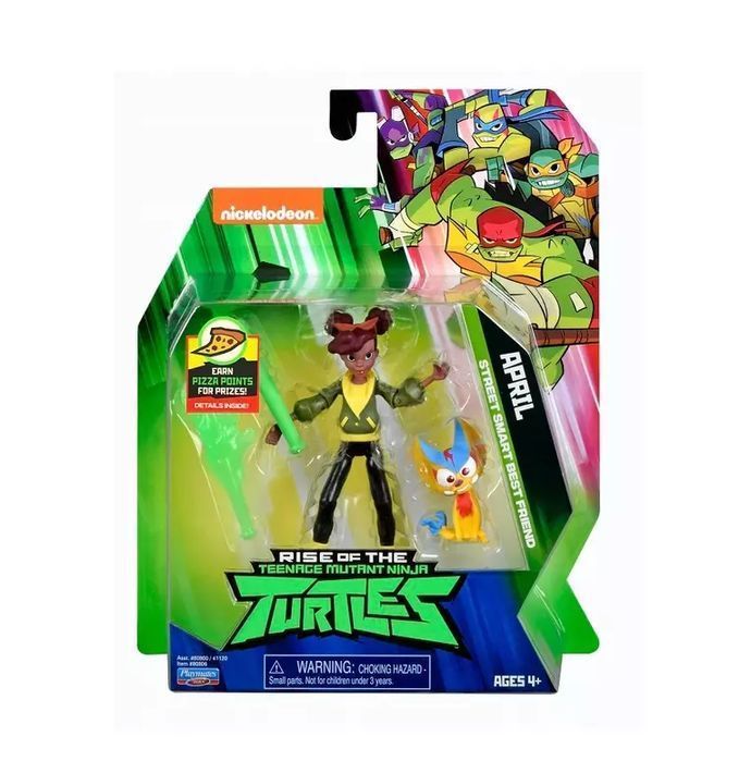 Wojownicze Żółwie Ninja. Figurka podstawowa. April O'Nei. Epee