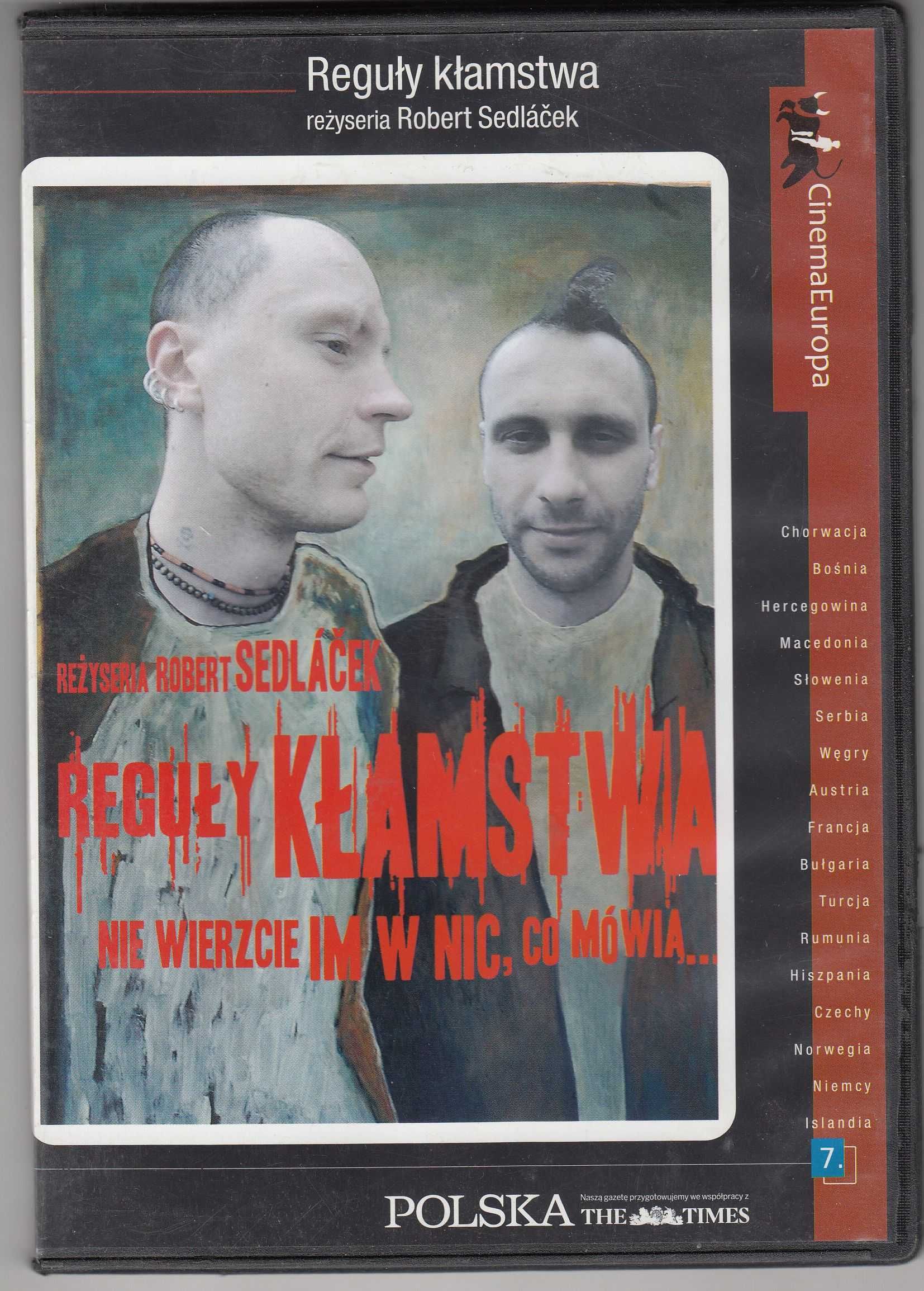 Reguły kłamstwa - dvd - Robert Sedlacek