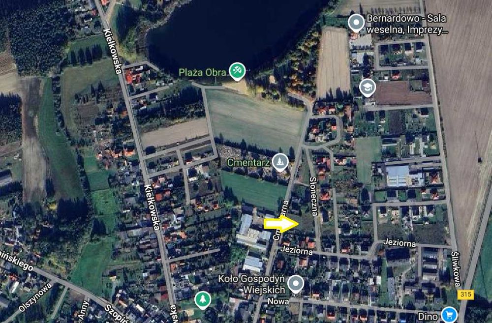 Sprzedam działki budowlane – Obra, pow. Wolsztyński, woj. Wielkopolski