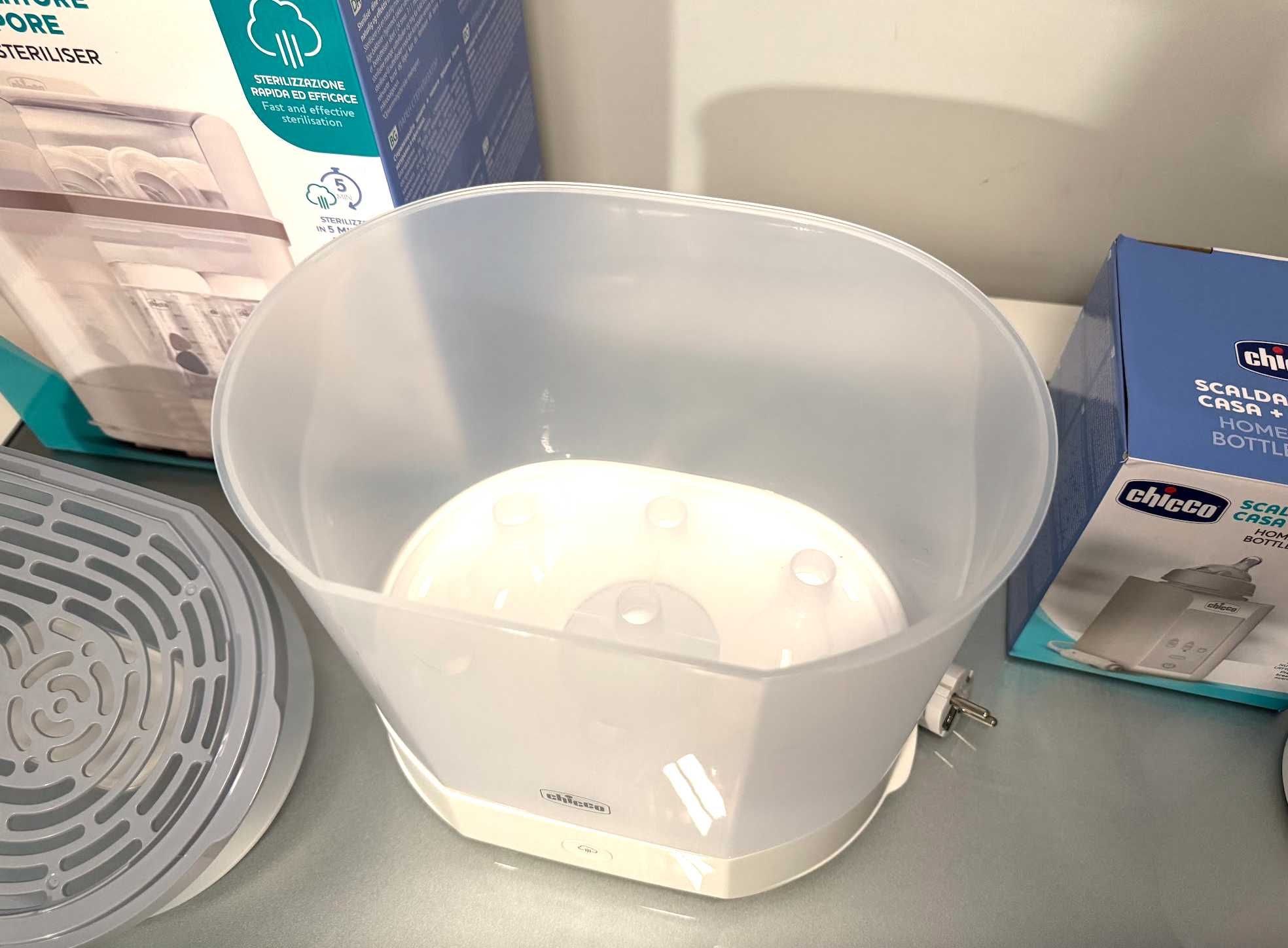 Esterilizador biberões Chicco