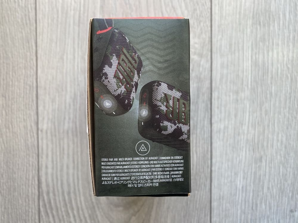 Oryginalny Głośnik Przenośny Bluetooth JBL Go4 w kolorze Moro New
